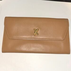 Paloma Picasso Yellow Leather Long Wallet